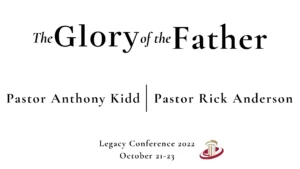 Session 1: The Distinctive Glory of the Father